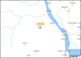 map of Emoa