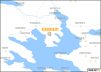 map of Emoniemi