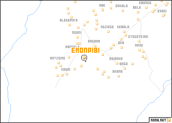 map of Emonpibi