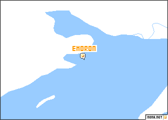 map of Emoron