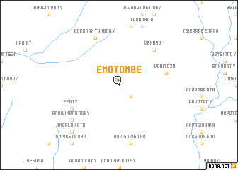 map of Emotombe