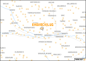 map of Emovački Lug