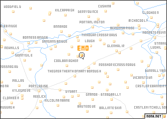 map of Emo