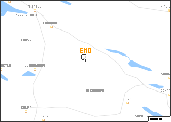 map of Emo