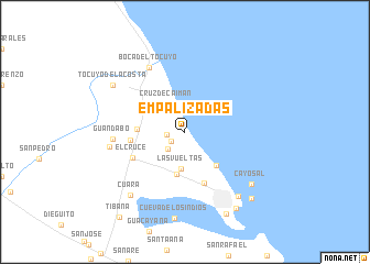 map of Empalizadas