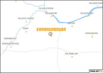 map of Empangpandan