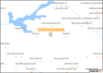 map of Empardeadas