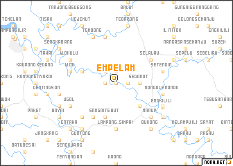 map of Empelam