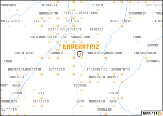 map of Emperatriz