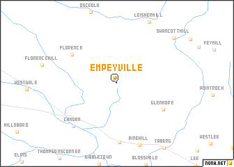 map of Empeyville