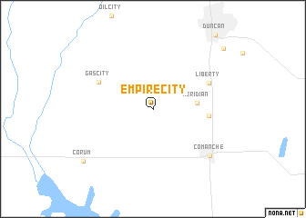 map of Empire City