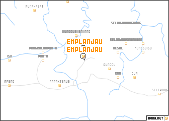 map of Emplanjau