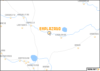 map of Emplazado