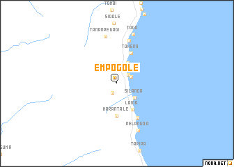 map of Empogole