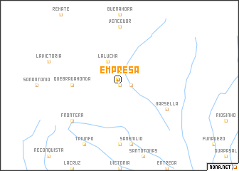 map of Empresa