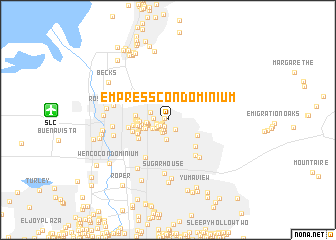 map of Empress Condominium