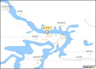 map of Empy