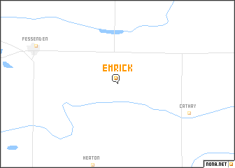 map of Emrick