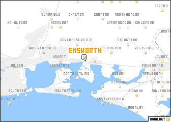 map of Emsworth