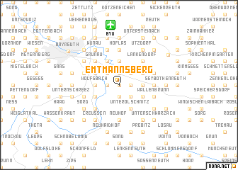 map of Emtmannsberg