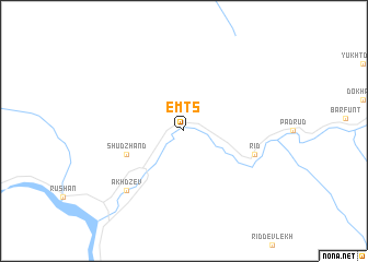 map of Emts