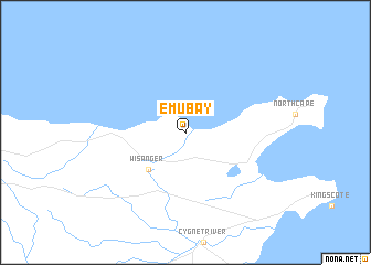 map of Emu Bay