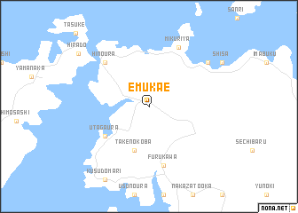 map of Emukae