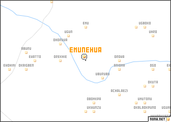 map of Emu Nehua