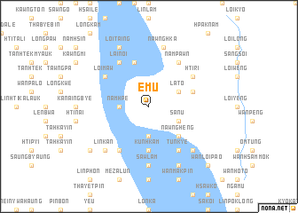 map of E-mu