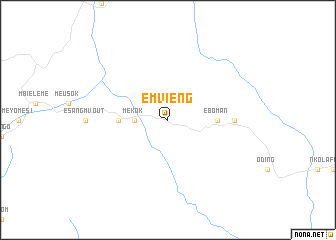 map of Emvieng