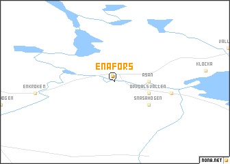 map of Enafors