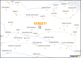 map of Enageti