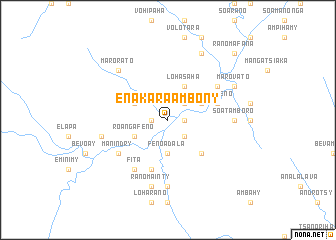 map of Enakara Ambony