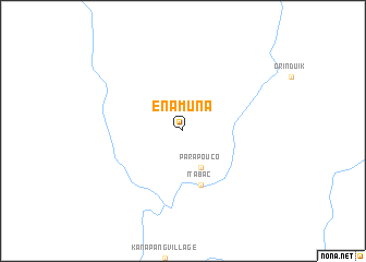 map of Enamuna