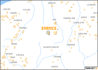 map of Enanice