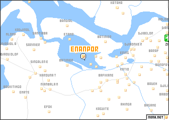 map of Enanpor