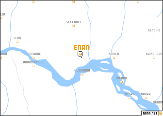 map of Enan