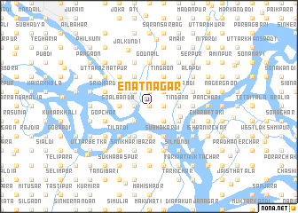 map of Enātnagar