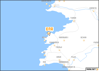 map of Ena