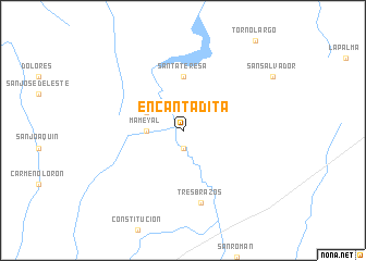 map of Encantadita