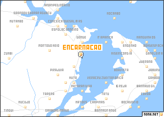 map of Encarnação