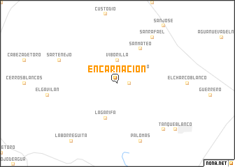 map of Encarnación