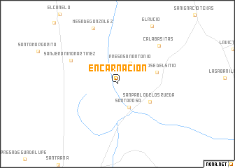 map of Encarnación