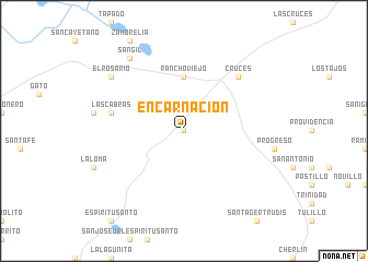 map of Encarnación