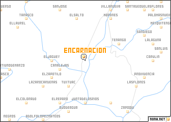 map of Encarnación