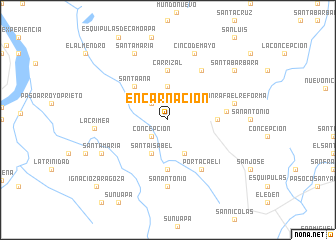 map of Encarnación