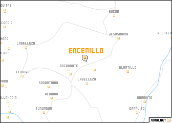 map of Encenillo