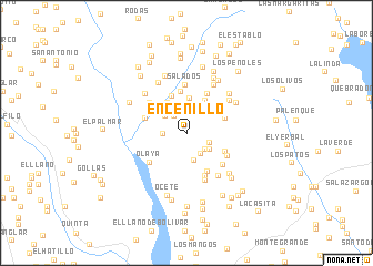 map of Encenillo