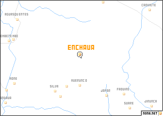 map of Enchaua