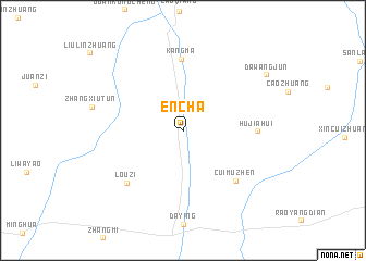 map of Encha